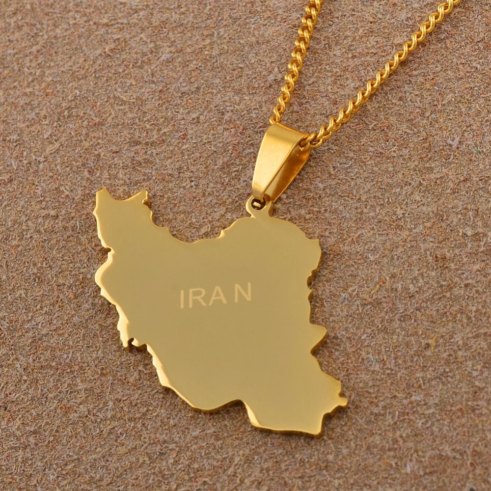 پلاک طلا 18 عیار طرح ایران پر - تصویر 2